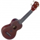 Stagg  Traditional soprano ukulele flower design natural