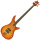 Vigier Passion IV fretless Imetal amber