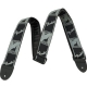 Fender  Monogrammed Strap Black/Light Grey/Dark Grey 